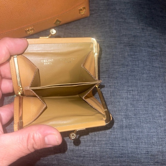Vintage Celine Macadam kisslock coin wallet - Picture 3 of 13